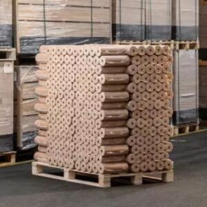 Nestro Round Birch Hardwood Heat Logs 96 x 10Kg Packs